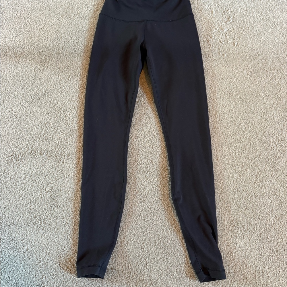 lululemon athletica Black Leggings wonder under contour fit 🥰